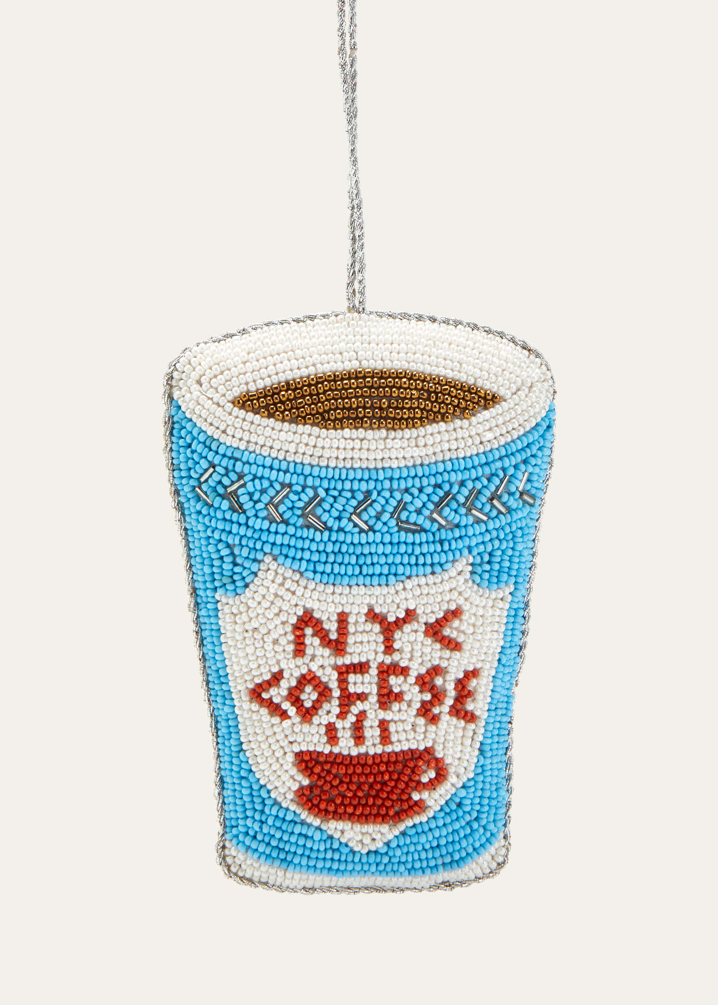 Sudha Pennathur Deli Cup Beaded Ornament | Bergdorf Goodman