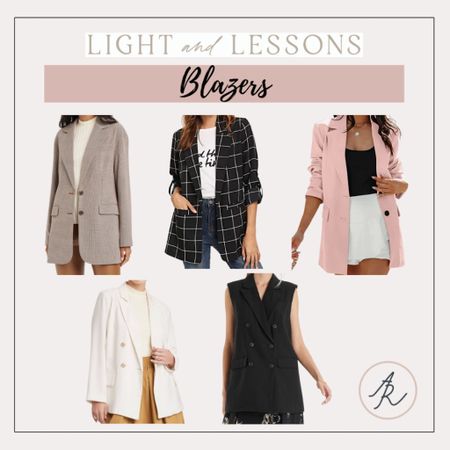 Blazers are trending this fall and I can see why! They are so cute for workwear or a chic fall outfit. Dress them up or down with sneakers!

Blazer, fall, fall outfit, boots, sweater, shacket, workwear, fall fashion

#LTKunder50 #LTKSeasonal #LTKstyletip