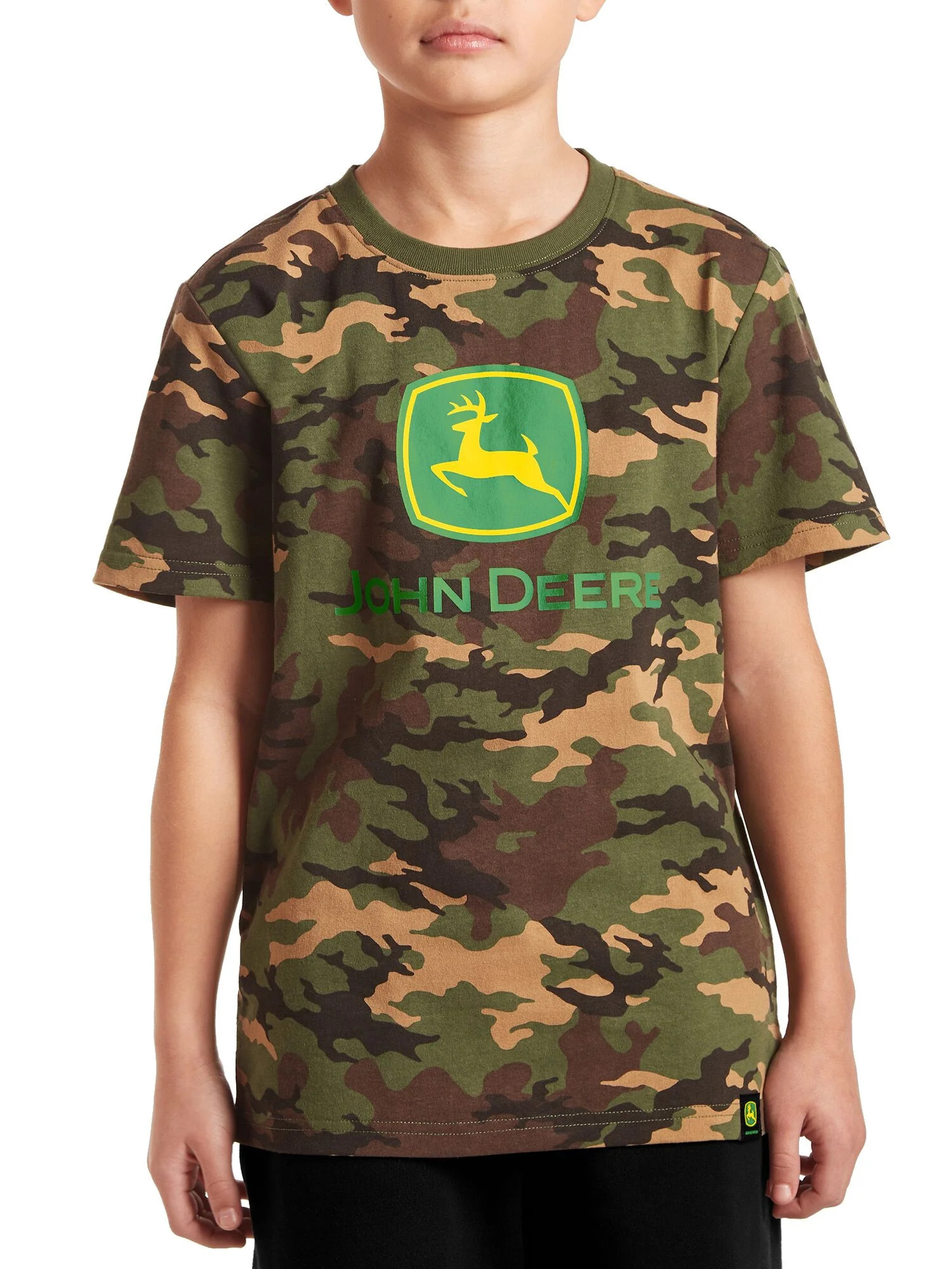 John Deere Boy's Short Sleeve Graphic Crewneck T-Shirt, Sizes 4/5 - 18 | Walmart (US)