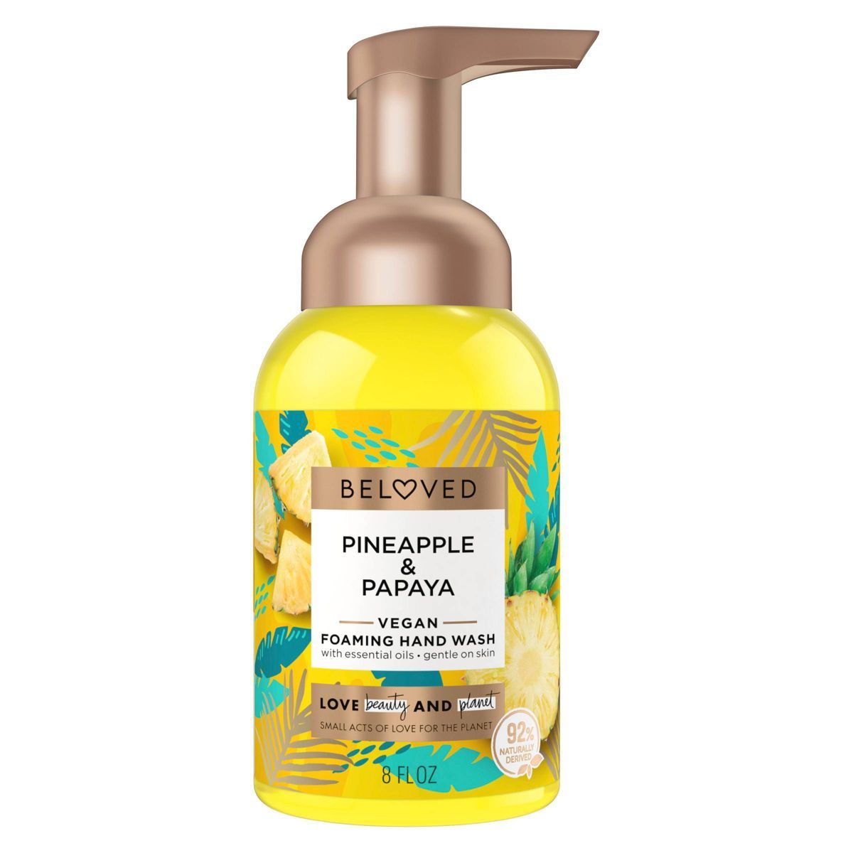 Beloved Pineapple & Papaya Foaming Hand Wash - 8 fl oz | Target