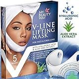 V Line Mask Chin Up Patch Double Chin Reducer Chin Mask V Up Contour Tightening Firming Face Lift Ta | Amazon (US)