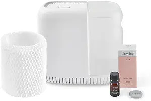 Canopy Bedside Humidifier, White Humidifier, 36 HR Run Time, 2.5L Capacity - Help Alleviate Sympt... | Amazon (US)