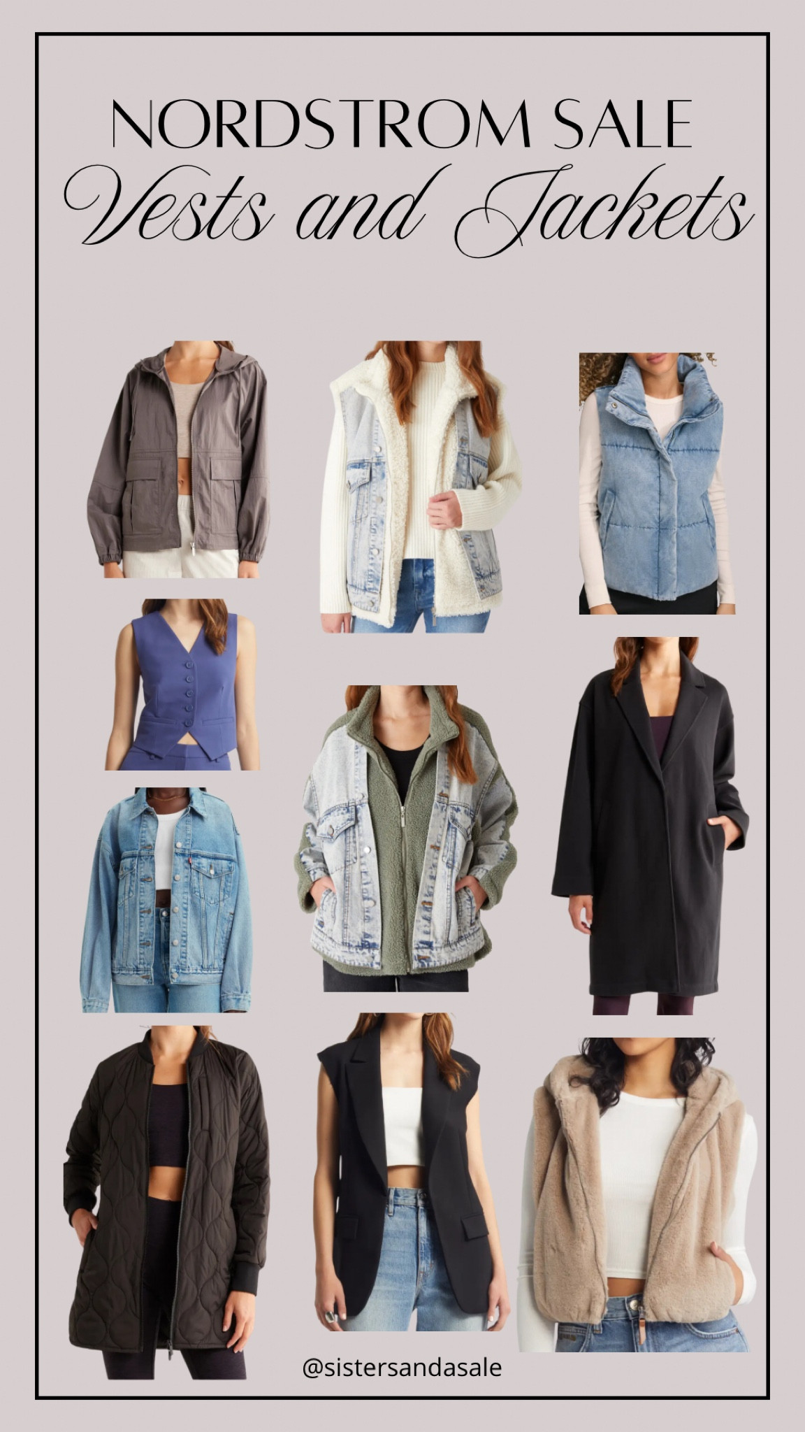 Nordstrom Anniversary Sale: Vests and Jackets

#LTKSummerSales #LTKFindsUnder100 #LTKxNSale