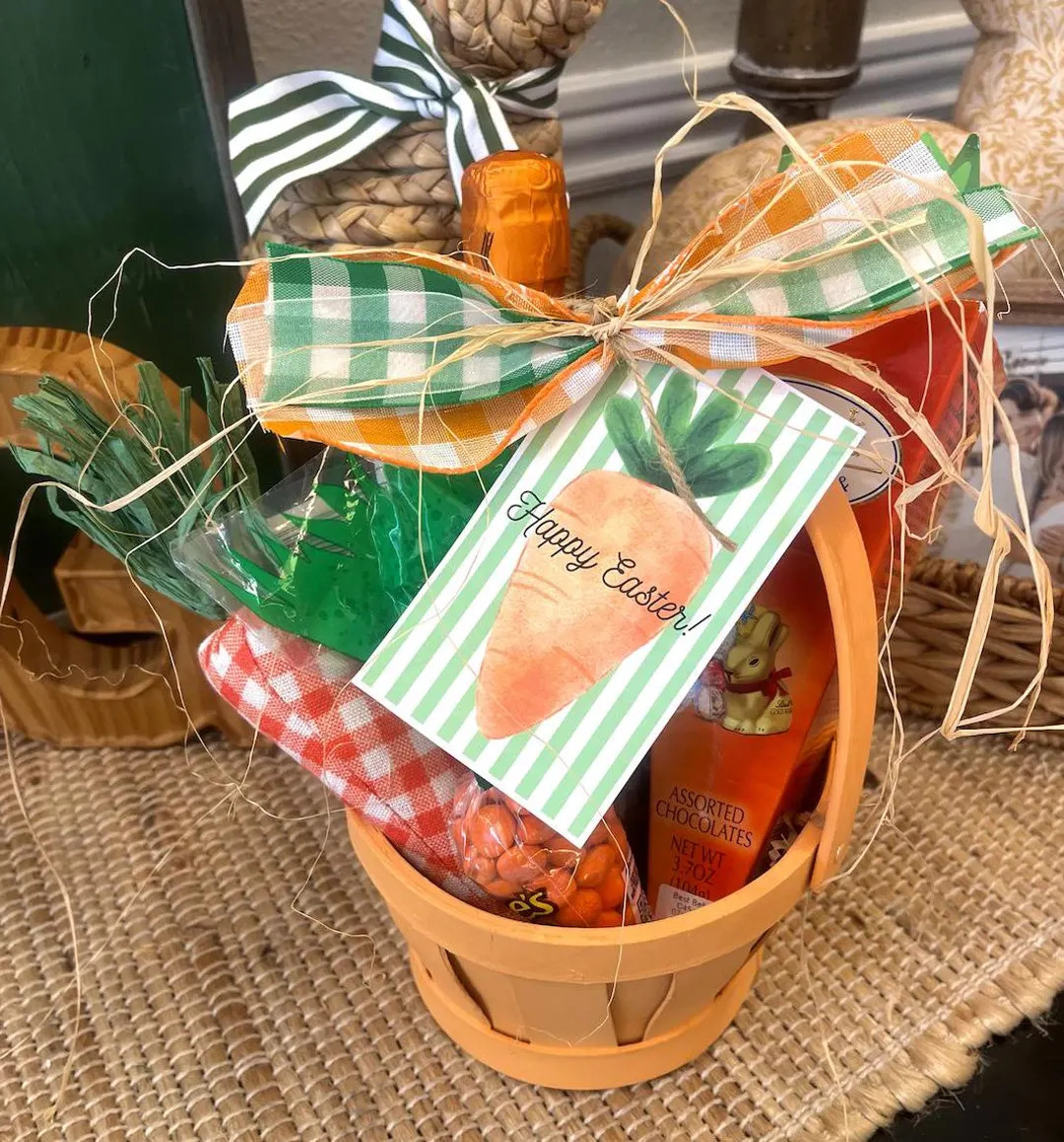 Happy Easter! Gift Tag | DIGITAL DOWNLOAD | Easter Gift Tags | Easter Basket Gift Idea | Digital ... | Etsy (US)