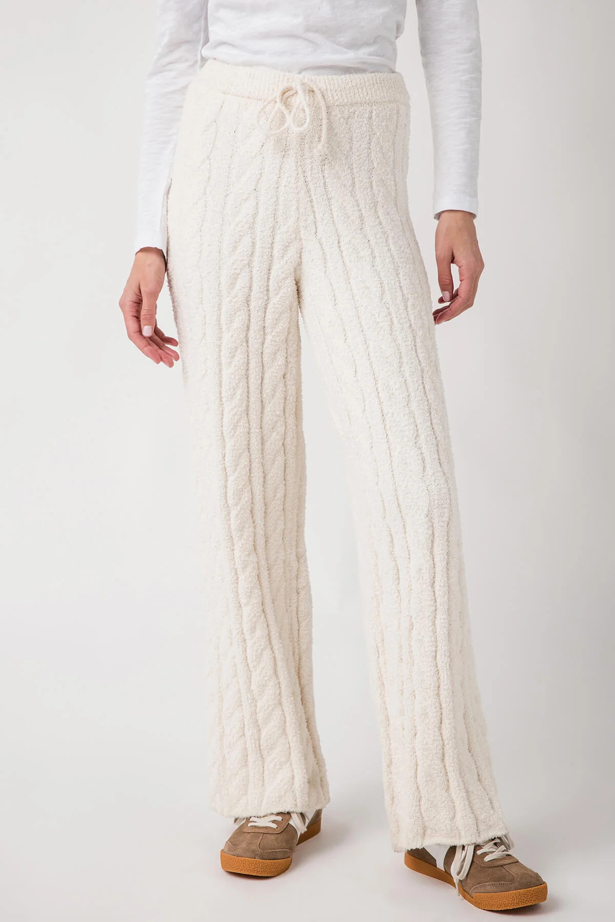 Z Supply Paige Cable Knit Pant | Social Threads