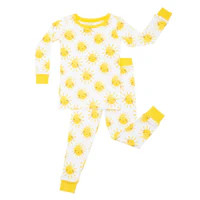 Sunshine Two-Piece Bamboo Viscose Pajama Set | Little Sleepies