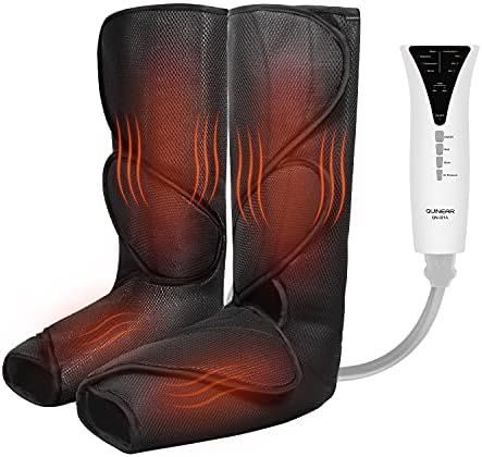 QUINEAR Leg Massager with Heat Air Compression Massage for Foot & Calf Helpful for Circulation an... | Amazon (US)