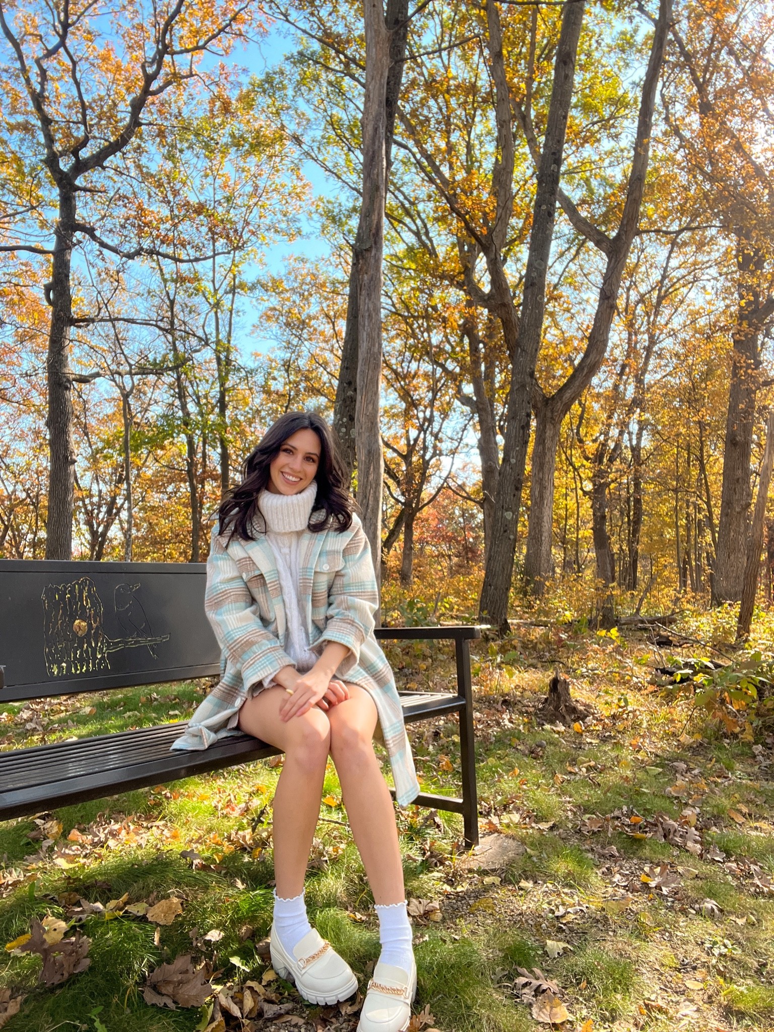 White loafers chunky loafers white sweater white turtleneck plaid jacket shacket 

#LTKSeasonal #LTKstyletip #LTKfit