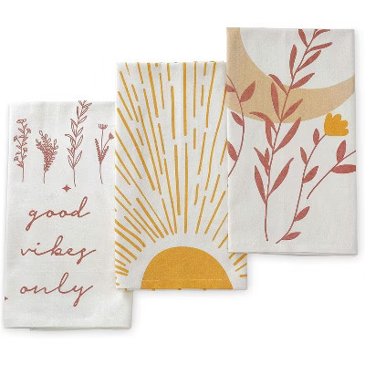 Folkulture Boho Kitchen Towel 100% Cotton - 20 x 26 Inch | Target