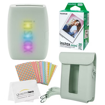 FUJIFILM Instax Mini Link 3 Smartphone Printer with, 20 Fujifilm Mini Films, Printer Case, Decora... | Target