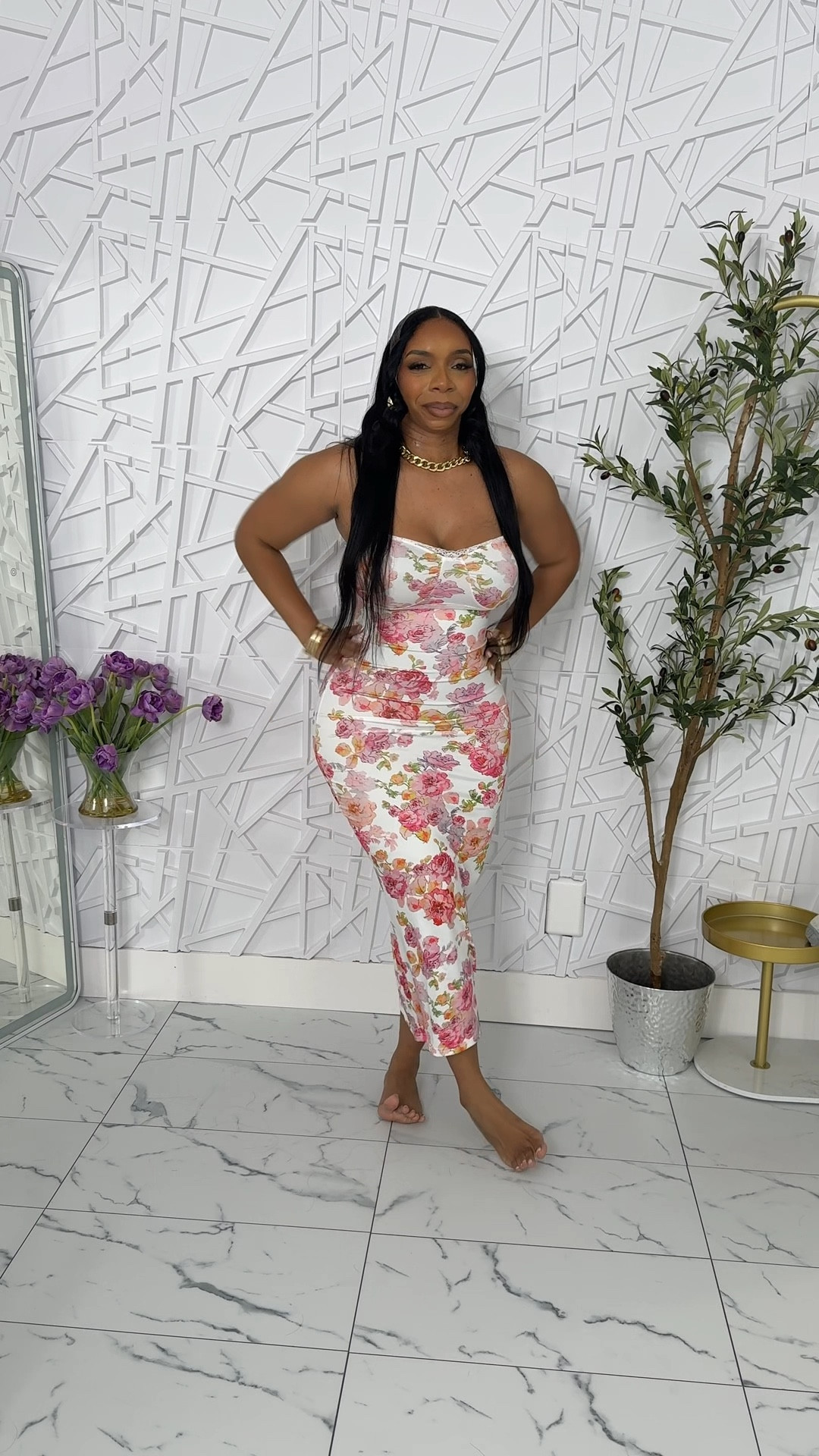 Mother’s Day 
Shoes jewelry are from fashion nova 

#LTKSeasonal #LTKMidsize #LTKStyleTip