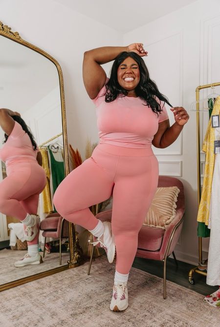 I can’t get over all the spring color options Calia has blessed us with! When I look good, I feel good✨ 

I’m wearing a size XL in leggings and XXL in tops 

plus size fashion, fitness outfit inspo, leggings, workout, fitness set, spring gym set, gym outfit inspo, style guide, vacation, spring, summer

#LTKfindsunder50 #LTKplussize #LTKfindsunder100