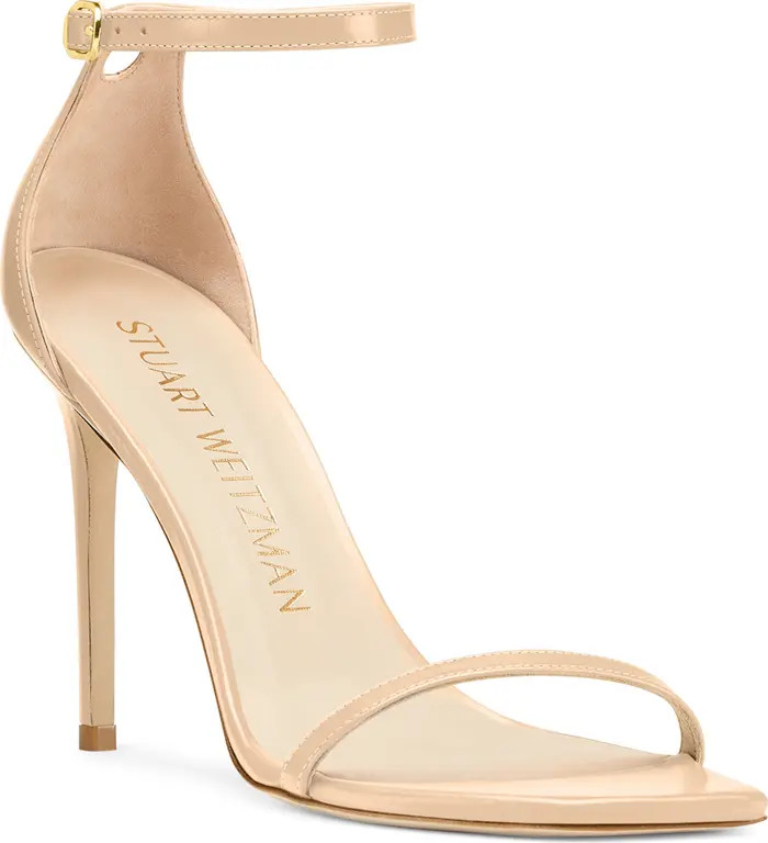 Stuart Weitzman Nudistcurve Ankle Strap Sandal (Women) | Nordstrom | Nordstrom