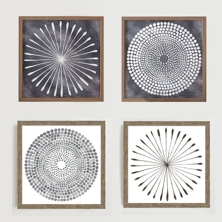 Framed Print - Watercolor Burst | West Elm (US)