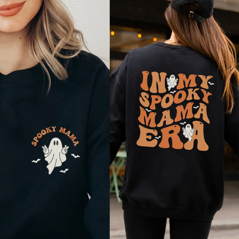 In My Spooky Mama Era Sweatshirt Spooky Mama Sweatshirt - Etsy | Etsy (US)