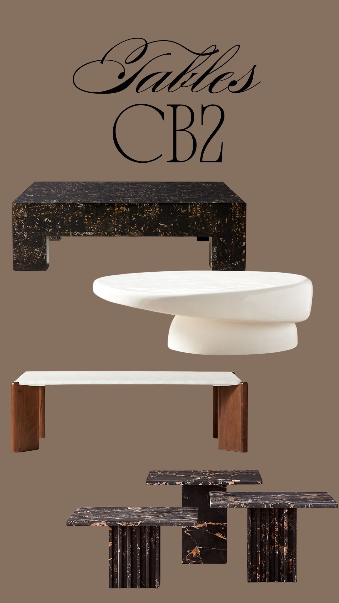 These tables are BEAUTIFUL and make your space so much more elevated! 

#LTKmorningroutine #LTKdayinmylife #LTKHome