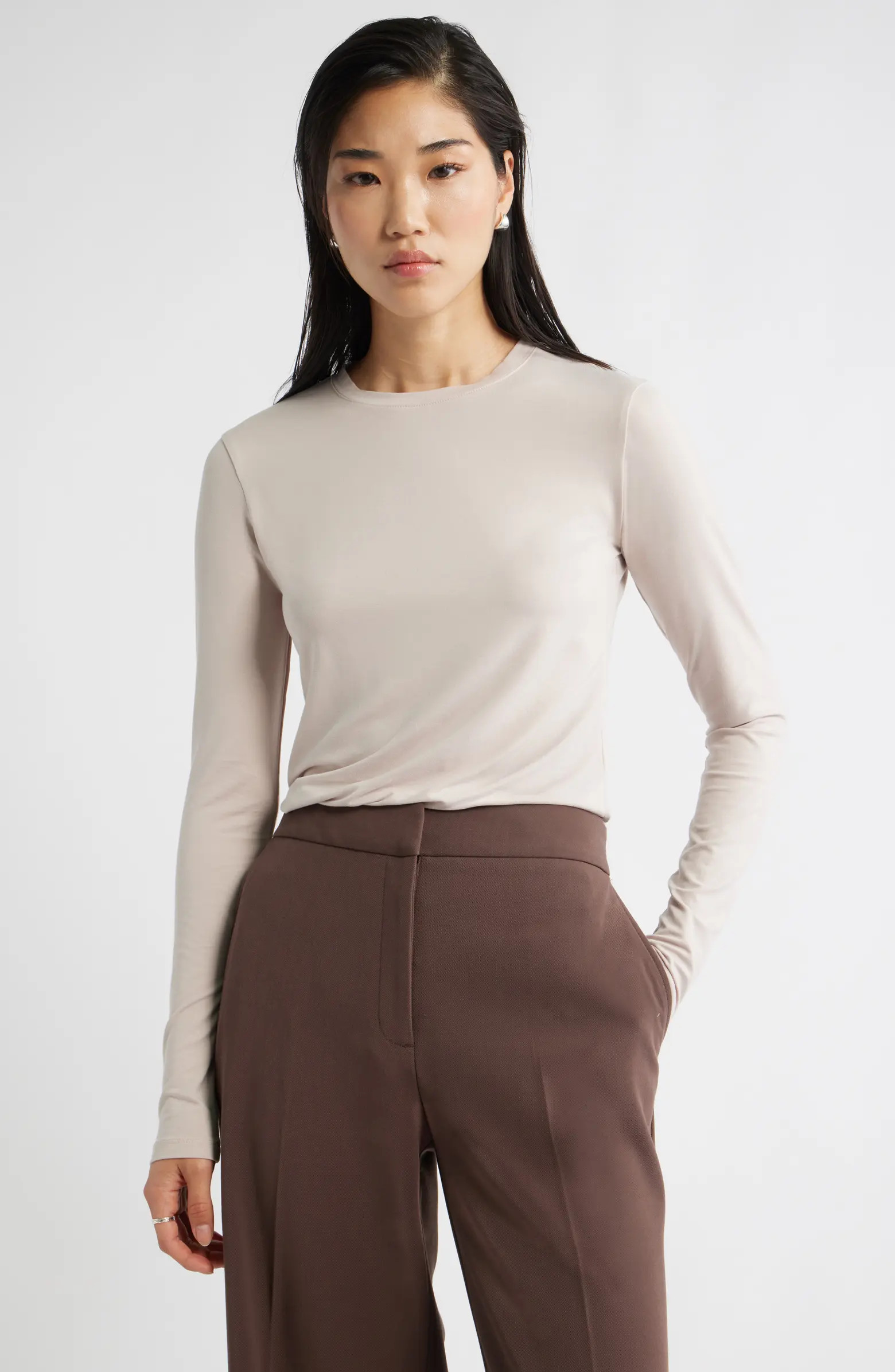 Long Sleeve Crewneck T-Shirt | Nordstrom