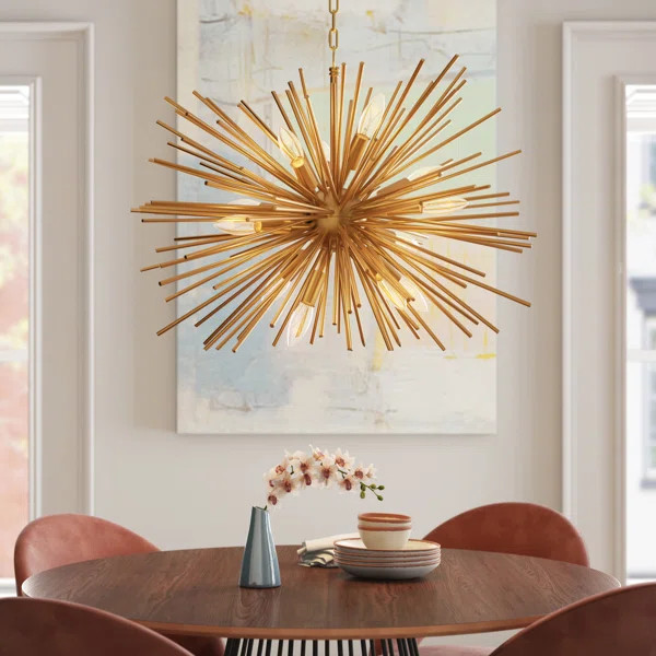 Nelly 12 - Light Sputnik Sphere Chandelier | Wayfair North America