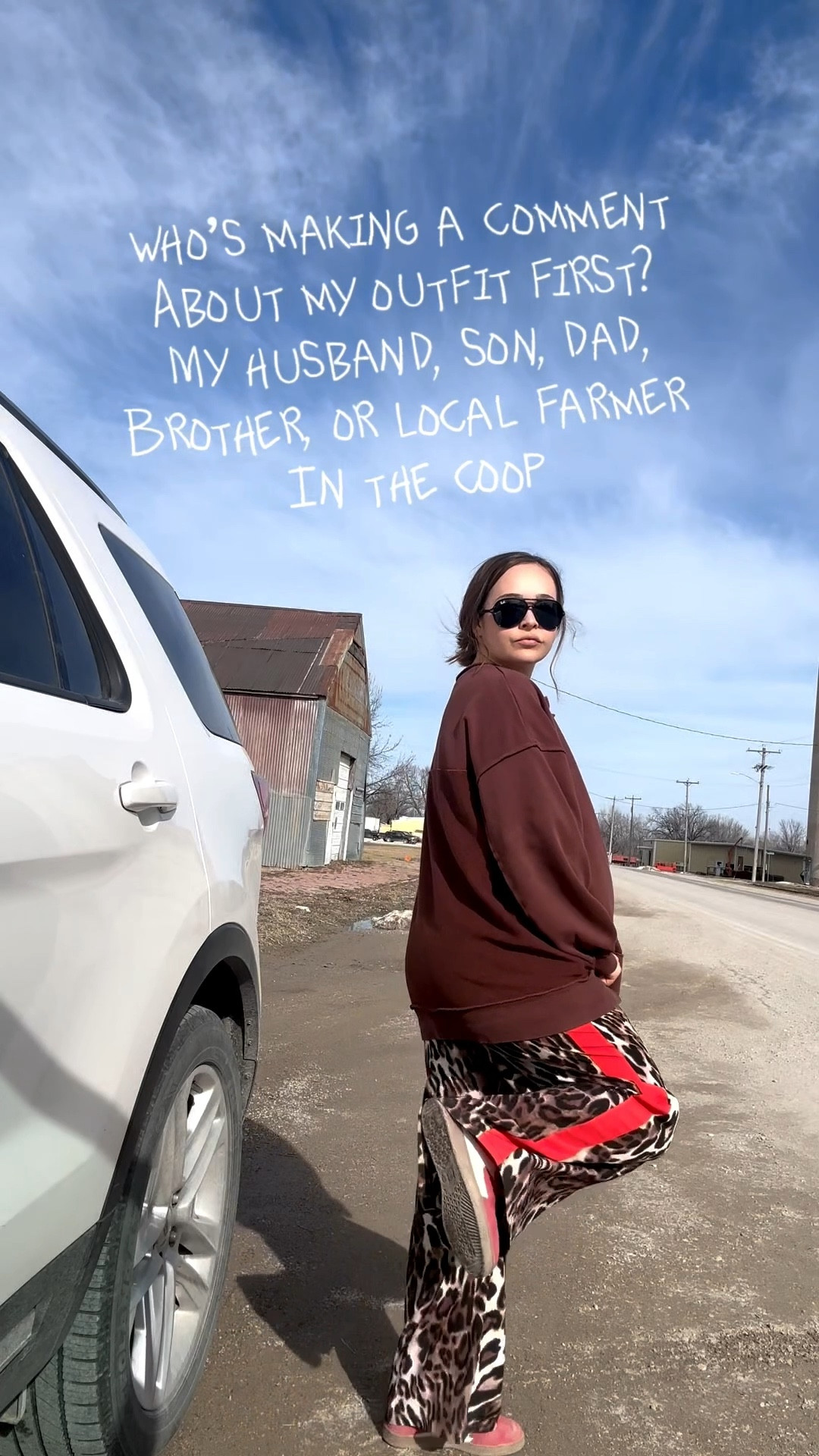 OOTD the best Amazon sweatshirt and trendy cheetah track pants. The pants are from shein but I linked similar 

#LTKmomlife #LTKootd #LTKBump