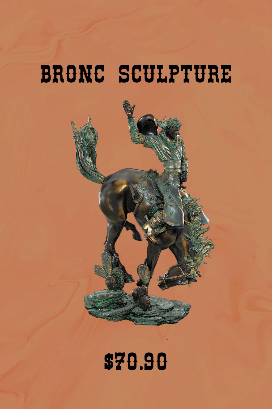 Western home decor: bronc statue 

#LTKSeasonal #LTKhome #LTKFind