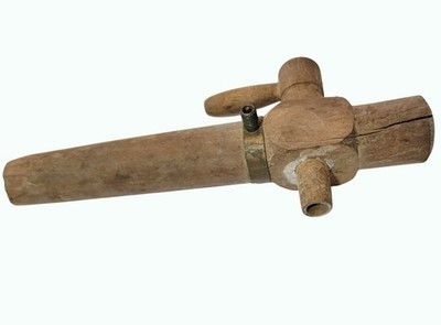 Antique Wooden Beer Barrel Tap Bung Plug With Brass Fitting | eBay US