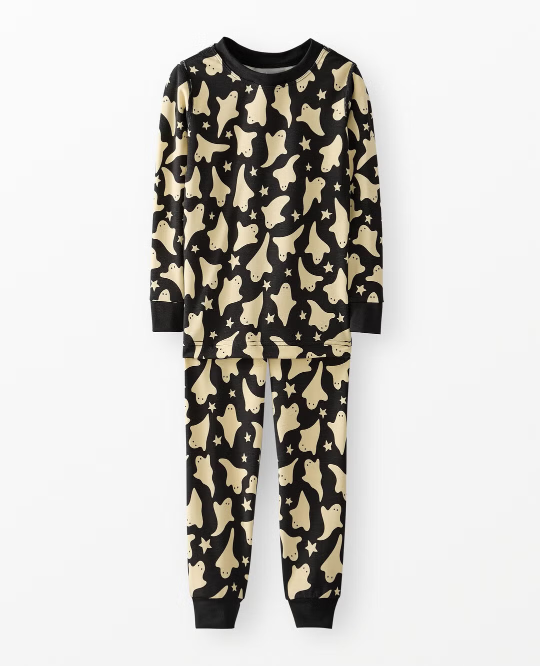 Kids Halloween HannaSoft™ Stretch Long John Pajama Set | Hanna Andersson