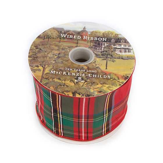 Aberdeen Tartan 4" Ribbon | MacKenzie-Childs