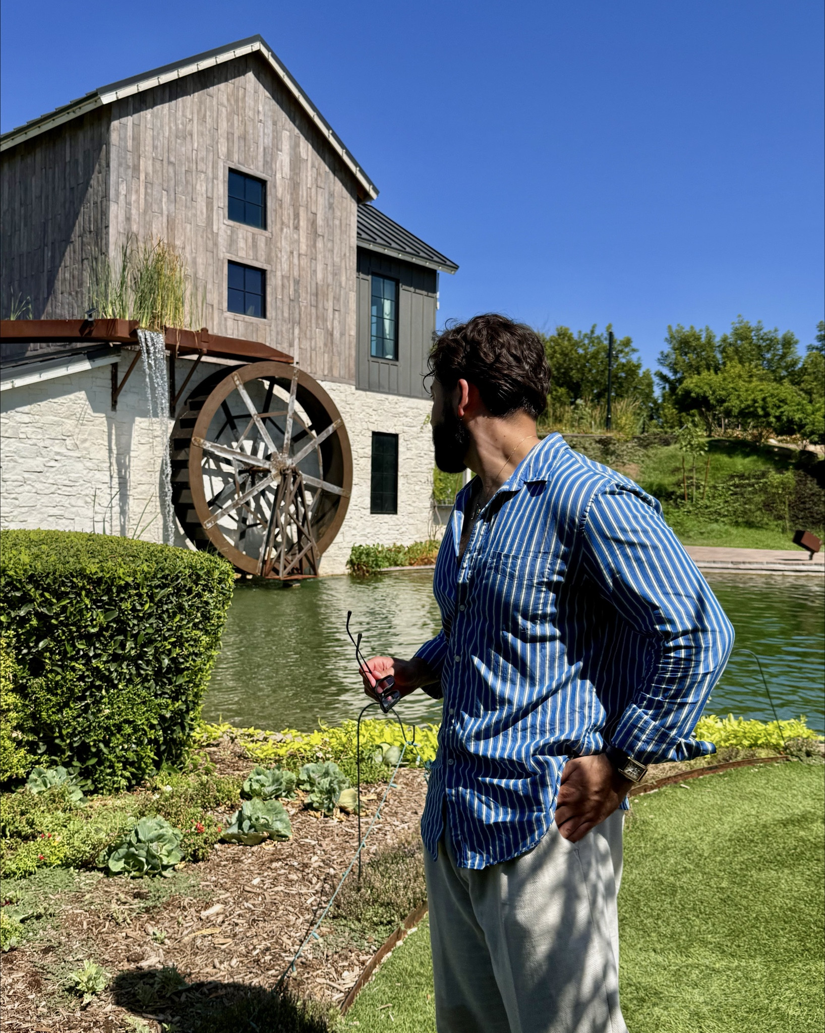 Summer outfit at the French garden 🌳 

#LTKMens #LTKootd #LTKgrwm
