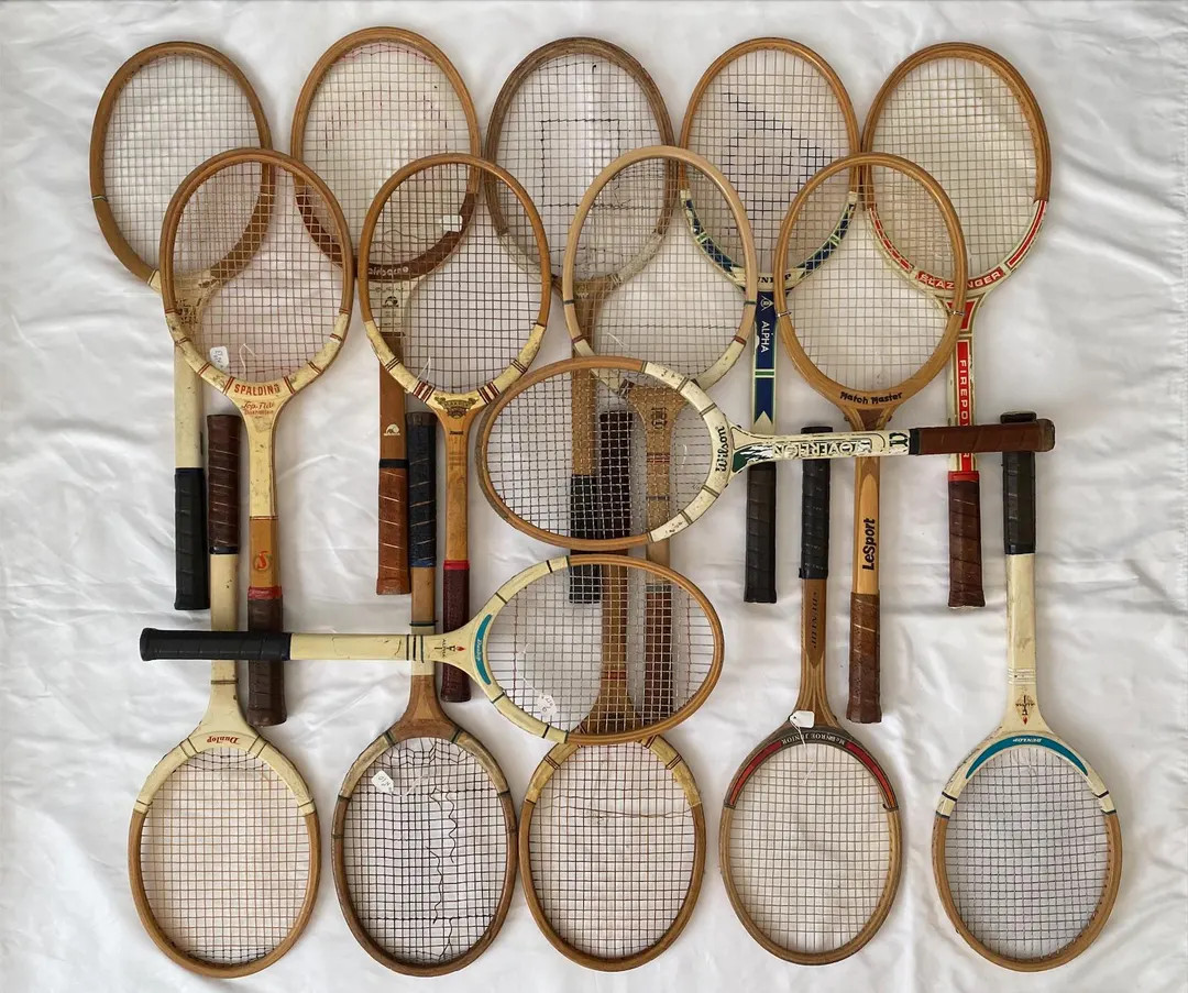 Vintage Tennis Rackets 1925/1970 - Etsy | Etsy (US)