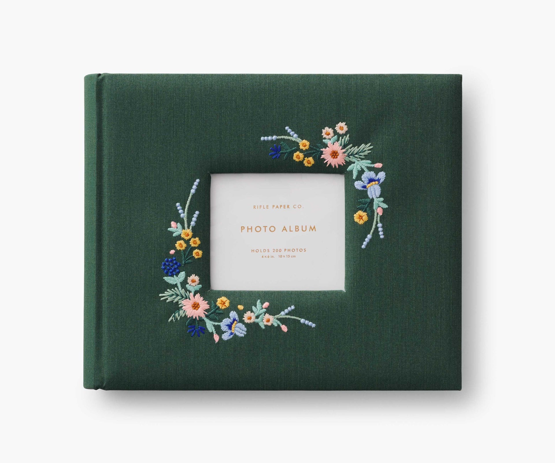 Embroidered Heirloom Photo Album - Wildwood | Rifle Paper Co.
