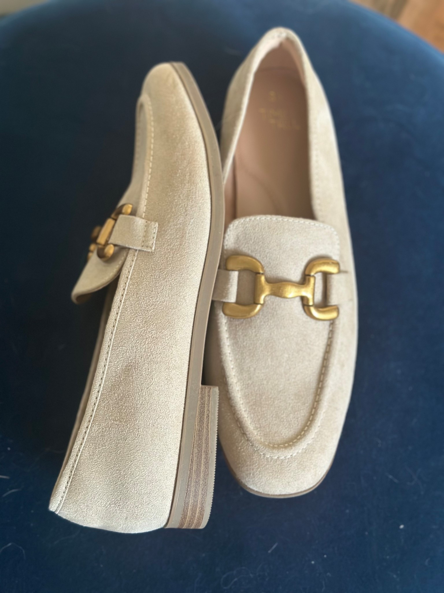 Worn these all day and so comfortable! Walmart find

THESE WALMART LOAFERS SURPRISED ME

I didn’t think I could wear flats without them rubbing my heels… but these are actually comfortable right out of the box

Such a good neutral shoe for everyday outfits, errands, travel, or dressing up denim

Petite tip: the slim shape helps elongate your leg line (instead of cutting you off like bulky flats)

Sharing these because they’re an easy, affordable win 🤍

#LTKootd #LTKOver40 #LTKPetite