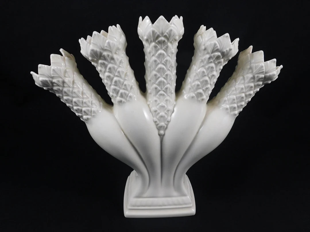 Wedgwood Posy Holder with 5 Fingers for your Stemmed Flowers, Williamsburg, Virginia Restoration ... | Etsy (US)