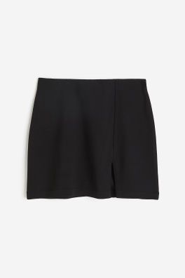 Linen-blend Mini Skirt | H&M (US + CA)