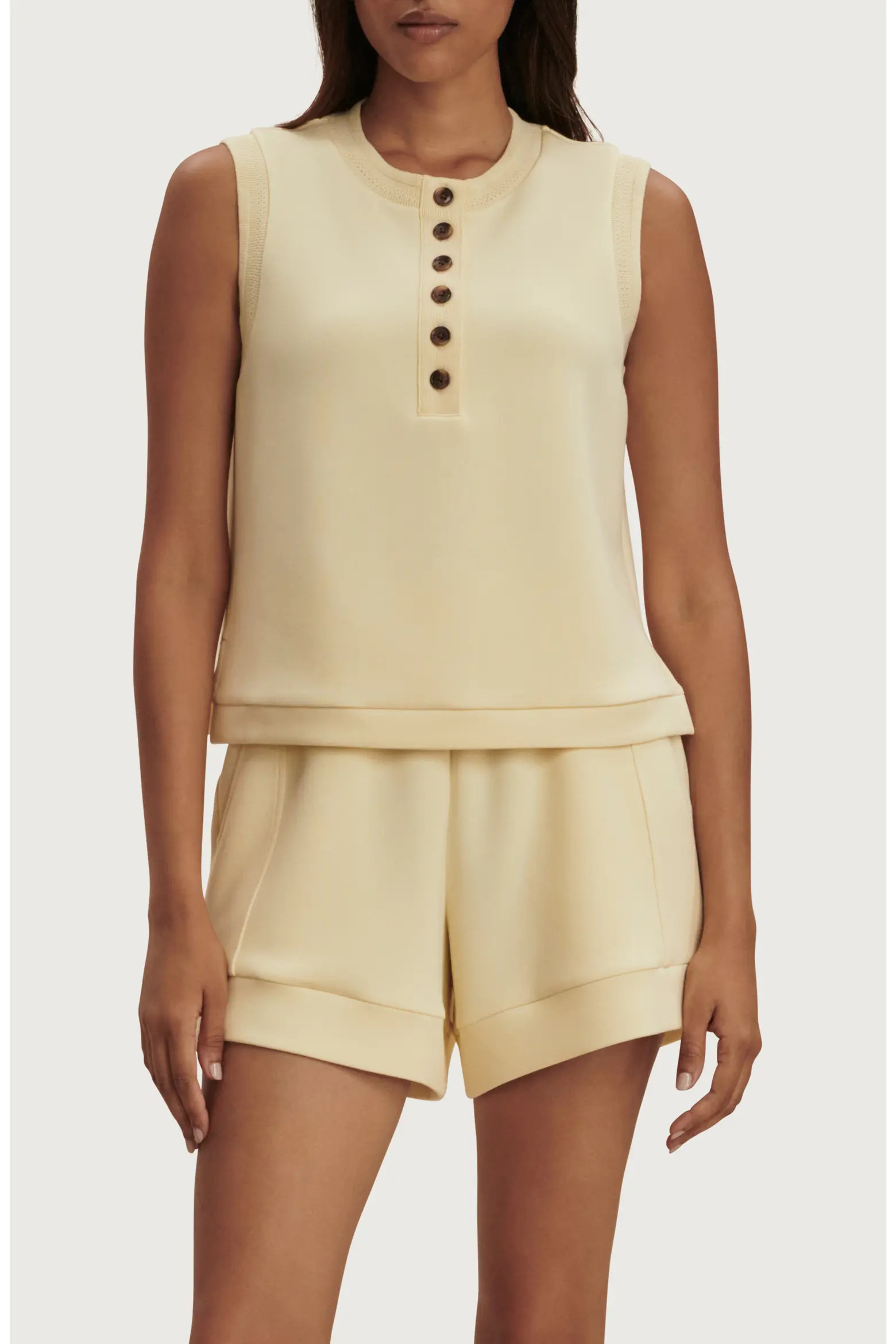 Marla Button Placket Tank (Women) | Nordstrom | Nordstrom