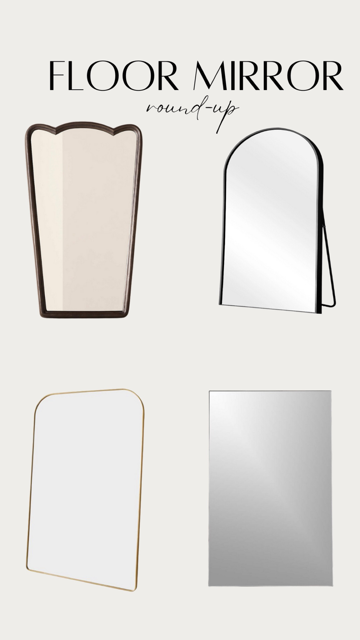 Floor mirrors I am loving! 

#LTKHome #LTKSeasonal #LTKSaleAlert