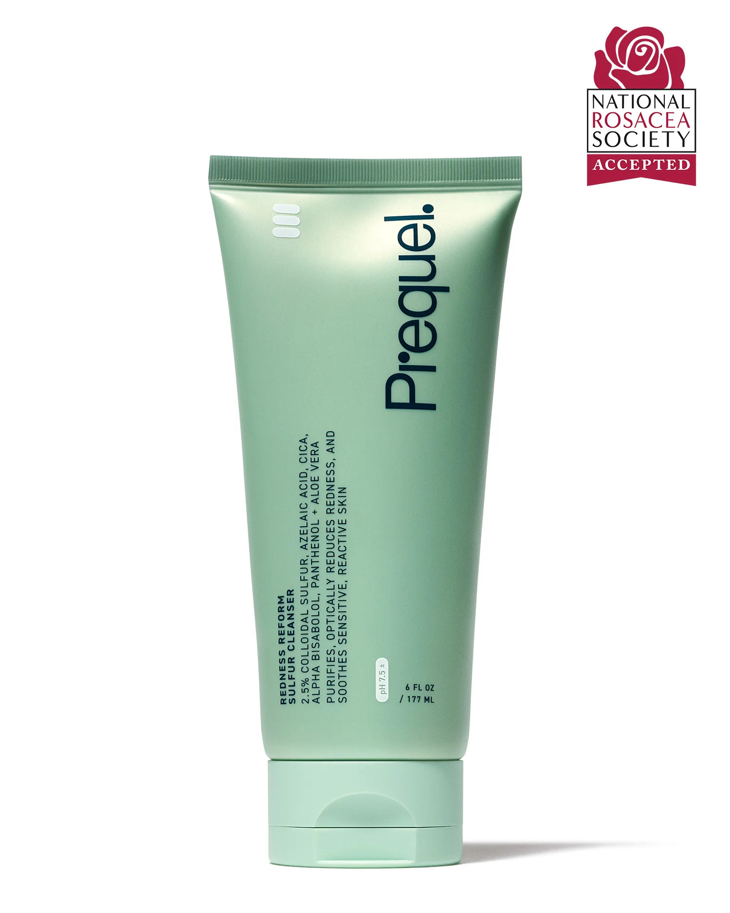 Redness Reform Sulfur Cleanser - Optically Reduces Redness | Prequel Skin