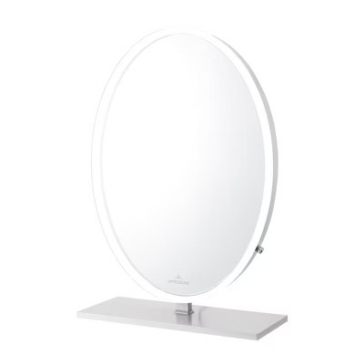 Impressions Vanity Heiress Pro Vanity Mirror Silver | Target