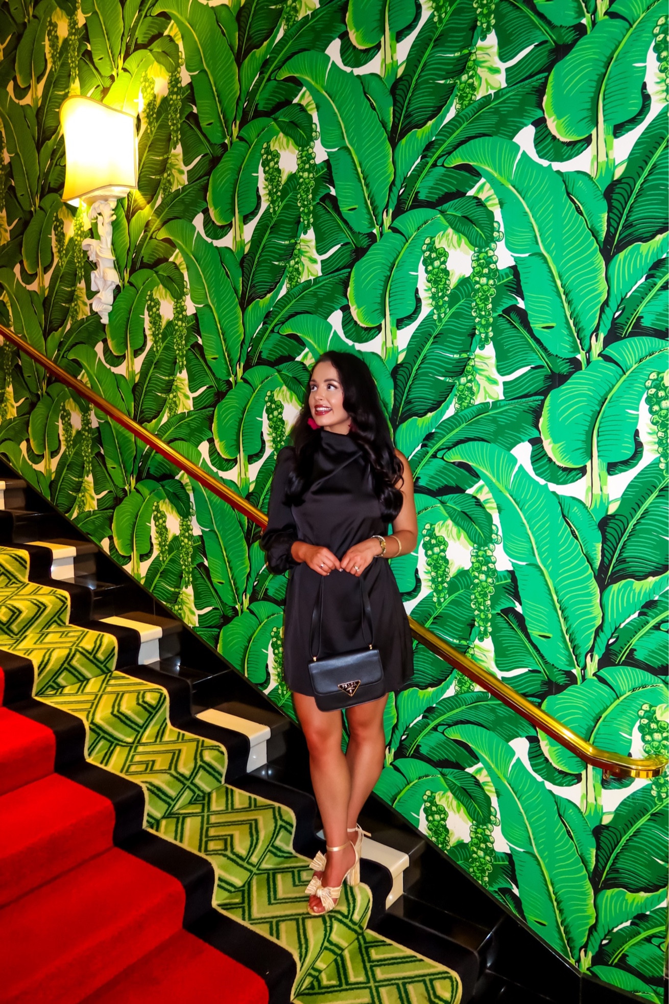 Under $30 amazon cutout one shoulder black satin mini dress (small, 5+ colors), under $13 amazon floral drop earrings and under $40 amazon bow front heels (tts) a perfect cocktail wedding guest look #founditonamazon 



#LTKSaleAlert #LTKFindsUnder50 #LTKWedding