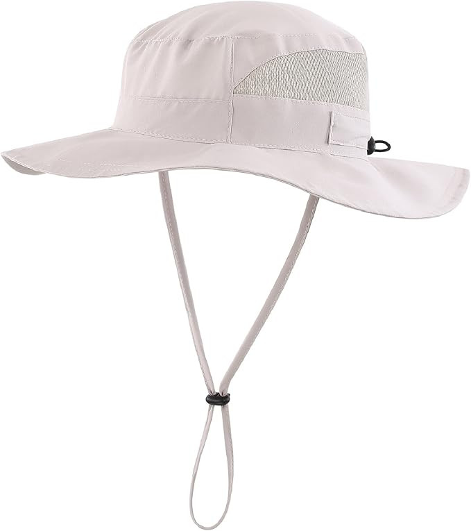 Connectyle Toddler Sun Hat Kids UPF 50+ Sun Protection Hat Safari Fishing Hats | Amazon (US)
