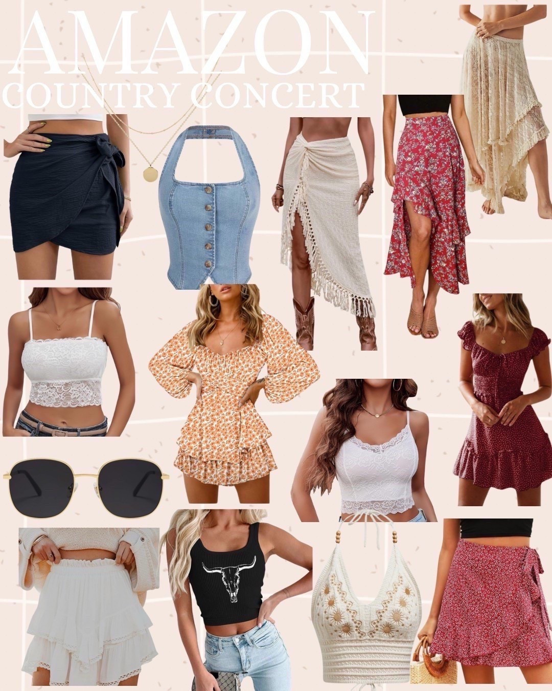 Amazon country concert outfits. Country style. Country outfit. Western outfit. Western style. Cowboy boots. Country dress. Cowboy style. Nashville outfit. Spring and summer  country outfit under $50


#LTKFestival #LTKStyleTip #LTKFindsUnder50
