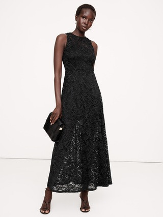 Lace Maxi Dress | Banana Republic (US)