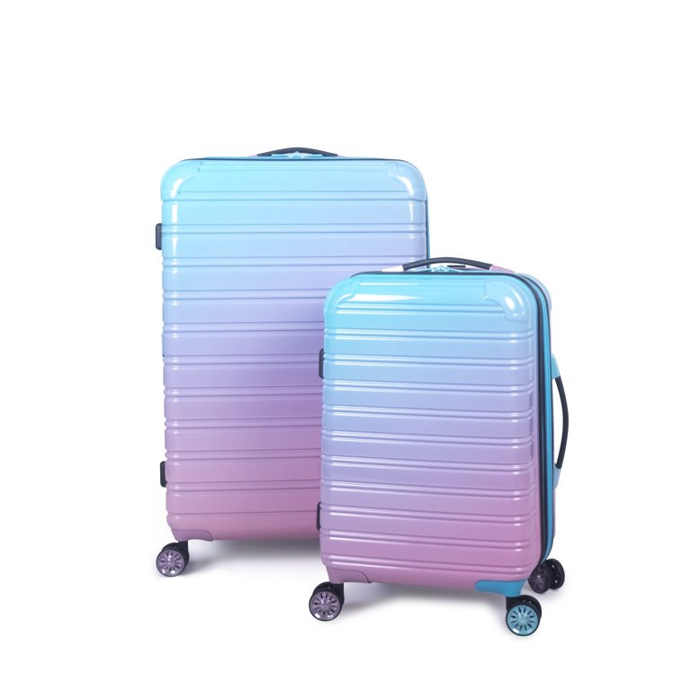 iFLY Hardside Luggage Fibertech 2 Piece Set, 20 Inch Carry-on Luggage and 28 Inch Checked Luggage... | Walmart (US)
