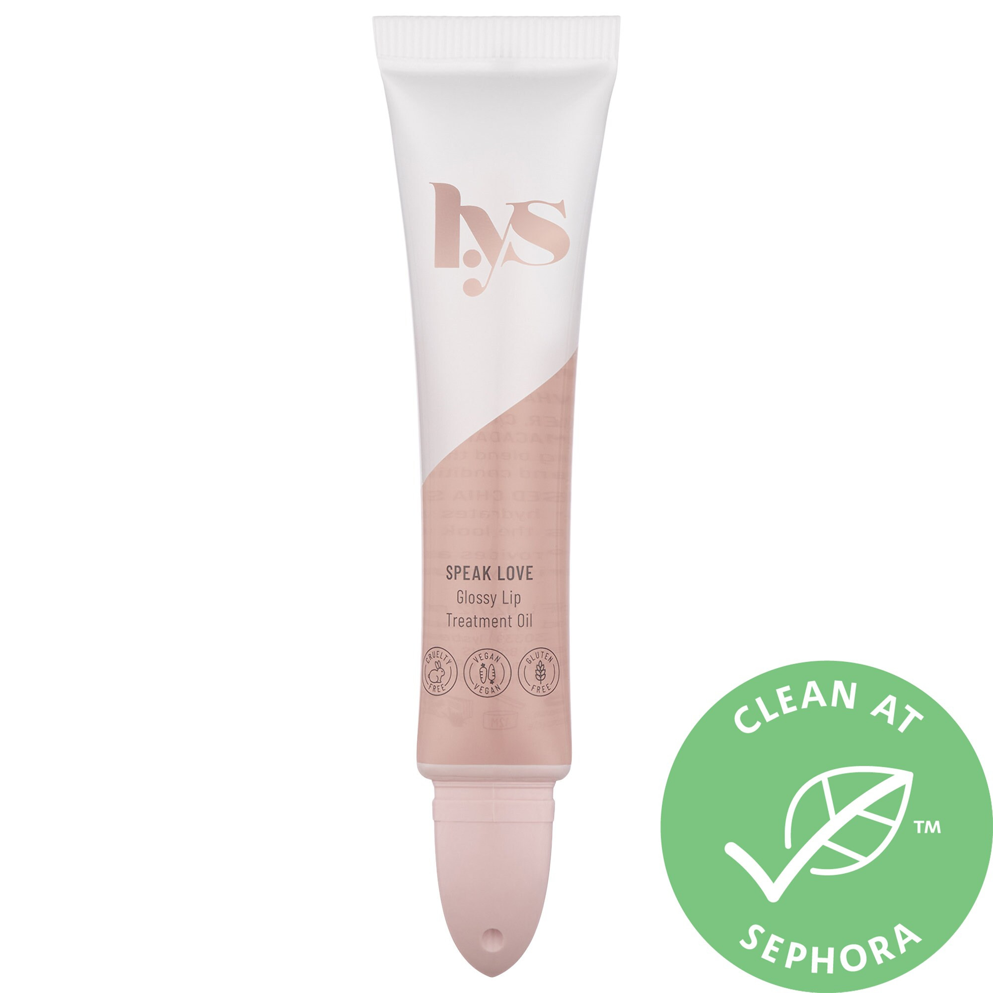 LYS Beauty Speak Love Glossy Lip Treatment Oil 0.4 oz/ 12 mL | Sephora (US)