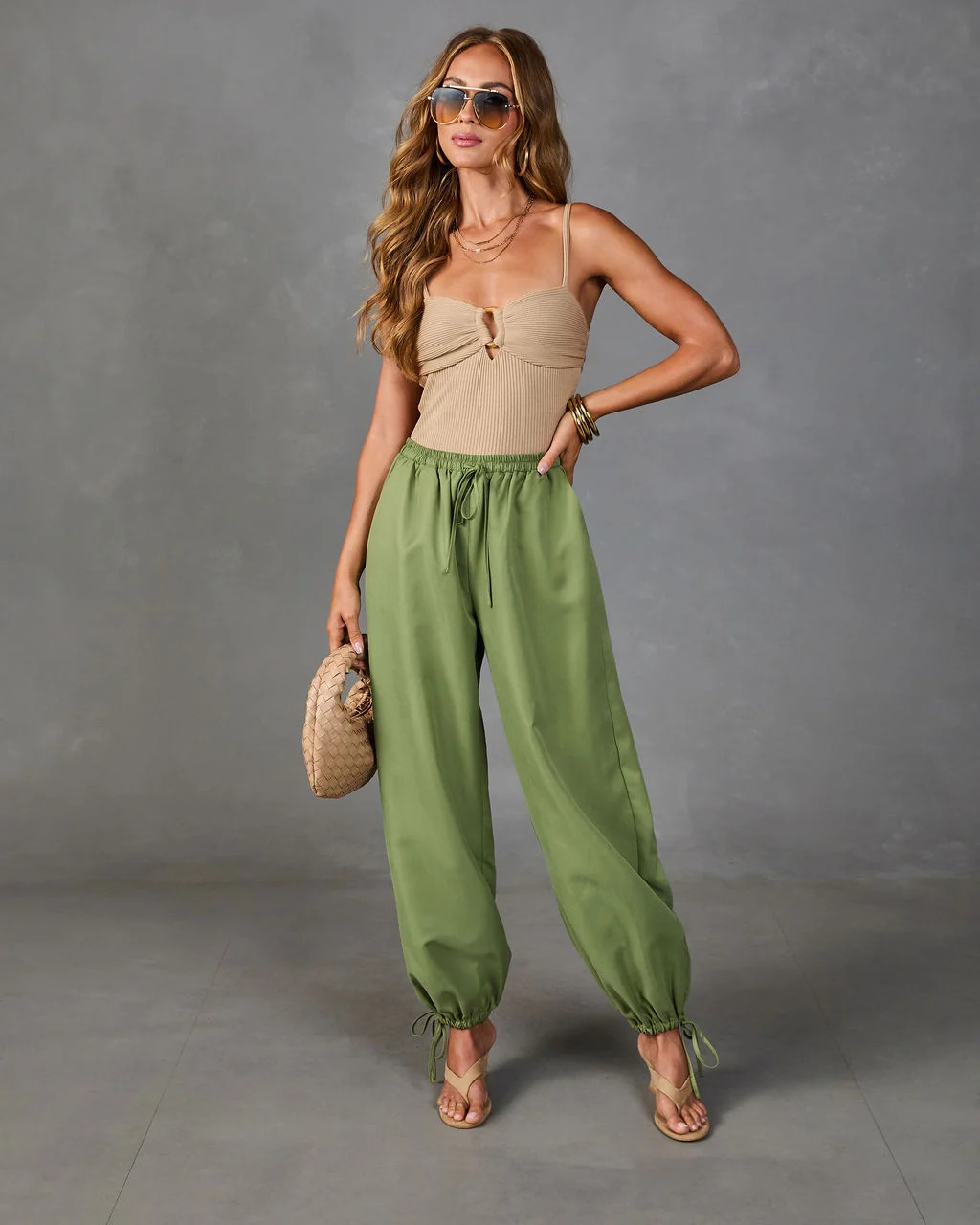 Dalinda Drawstring Balloon Pants | VICI