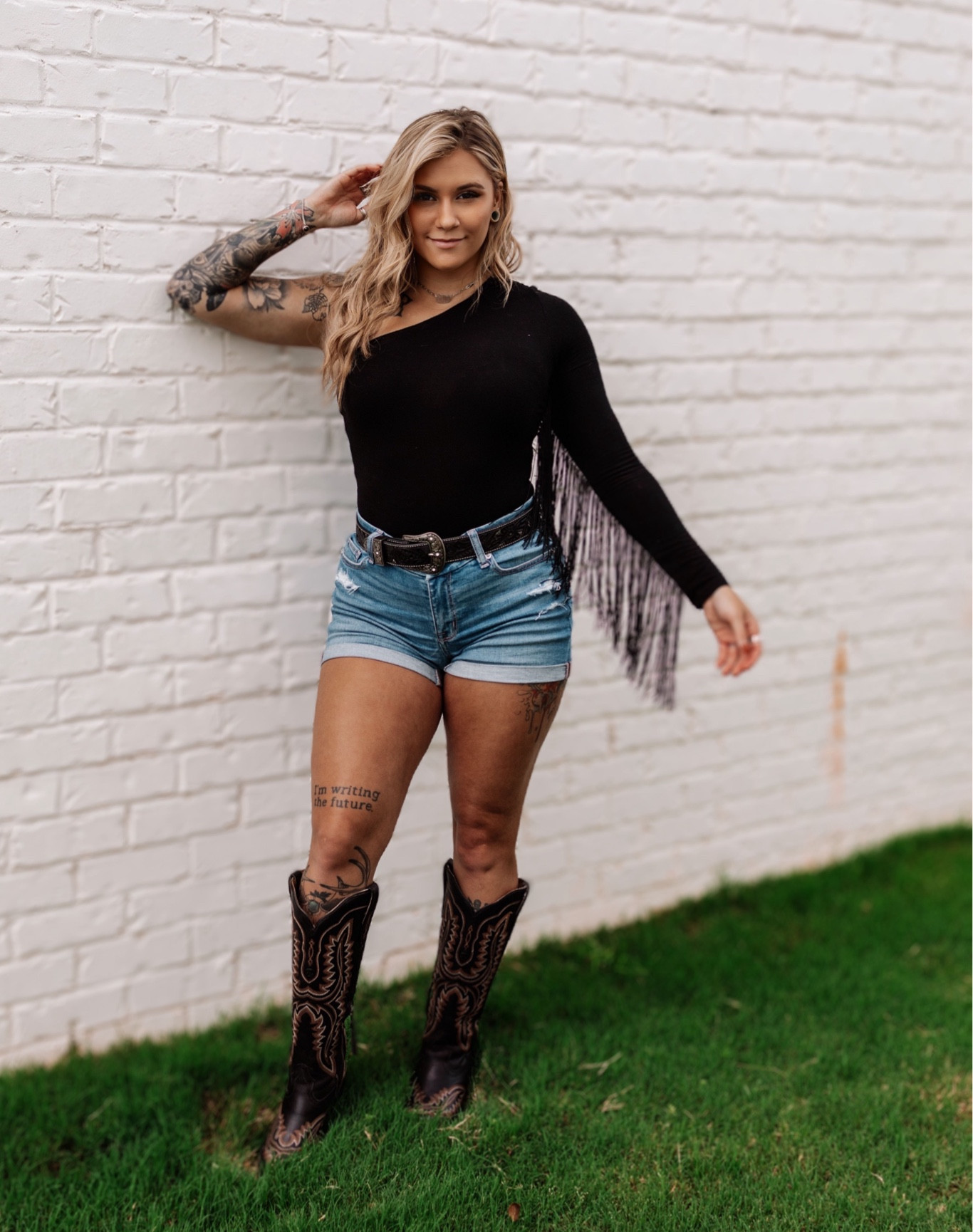 Styled this outfit for line dancing 🥰