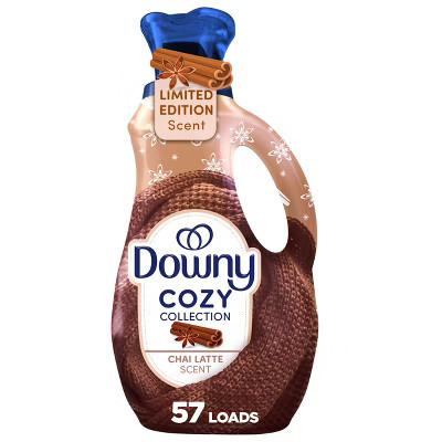 Downy Cozy Liquid Fabric Softener - Chai Latte - 38oz | Target