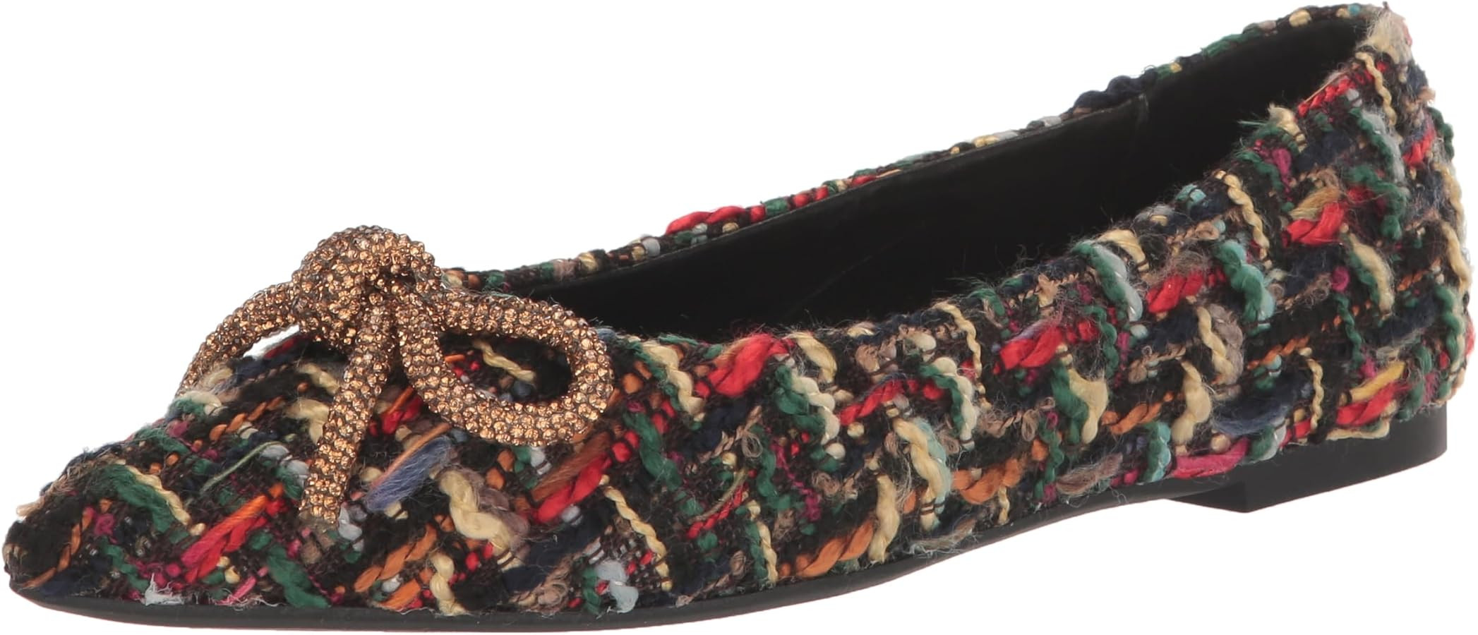 Steven Madden Women's Elina Ballet Flat, Multi, 8.5 | Amazon (US)