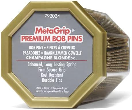 MetaGrip Premium Blonde Bobby Pins, 300ct | Amazon (US)