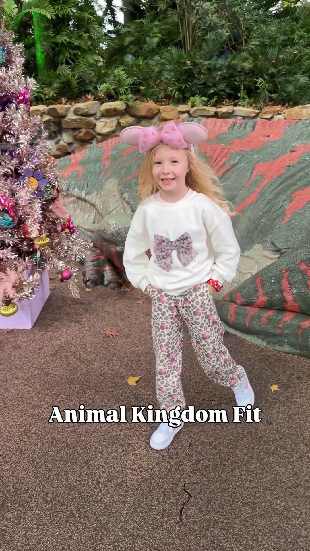 So in love with my 5 year old’s Disney’s Animal Kingdom outfit 🐆🎀✨ This leopard print set is seriously the cutest — and the tiny hidden Minnie head details make it even more magical! If you look closely, even the bow has little Minnie’s in it 🥹🐭💖

Perfect for park days, play days, and all the Disney adventures — comfy, cute, and full of fun details she loves 🫶

This just went out of stock but linked a few similar
styles. ✨ 

#LTKFamily #LTKKids #DisneyKidsStyle #DisneyOutfit #AnimalKingdomStyle #KidsDisneyStyle #ParkDayOutfit #MiniFashion #DisneyMomLife #LTKFinds

#LTKKids #LTKTravel #LTKmomlife