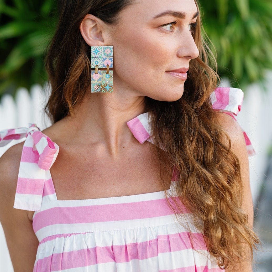 Duval Stripe Florence Dress | Sunshine Tienda